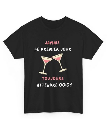 Jamais le premier jour, toujours attendre 00:01