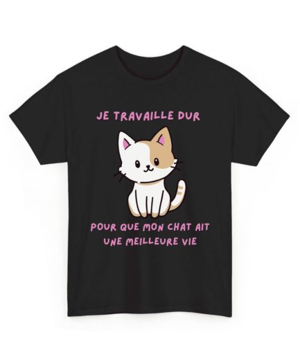 Je travaille dur pour que mon chat ait une meilleure vie