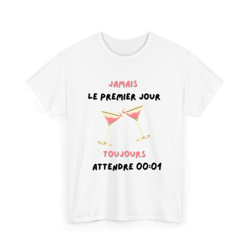 Jamais le premier jour, toujours attendre 00:01 - TextileRire