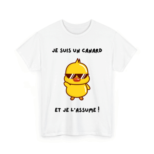 Je suis un canard et je l’assume - TextileRire