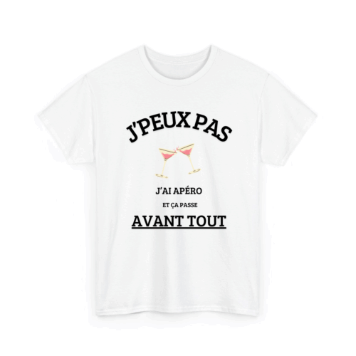 J’peux pas j’ai apéro - TextileRire