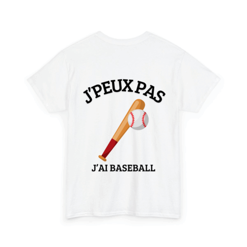 J'peux pas j'ai baseball 1 - TextileRire