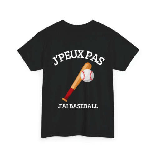 J'peux pas j'ai baseball 1 - TextileRire