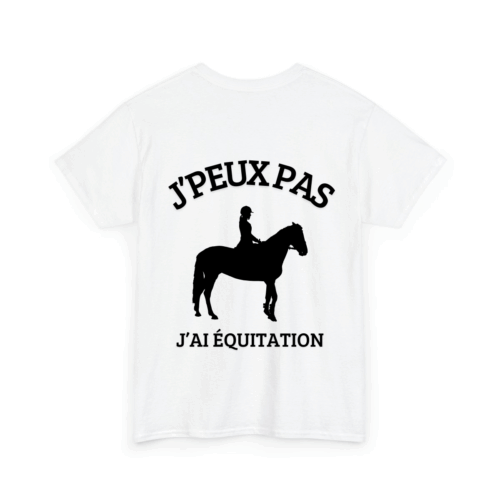 J'peux pas j'ai équitation 2 - TextileRire