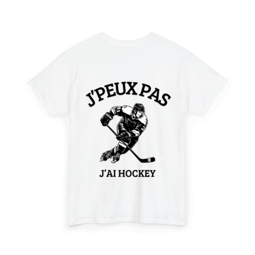 J'peux pas j'ai hockey 1 - TextileRire