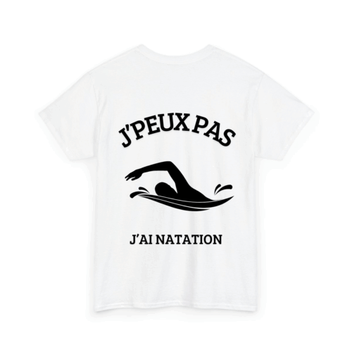 J'peux pas j'ai natation - TextileRire
