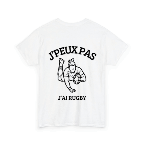 J'peux pas j'ai rugby 2 - TextileRire
