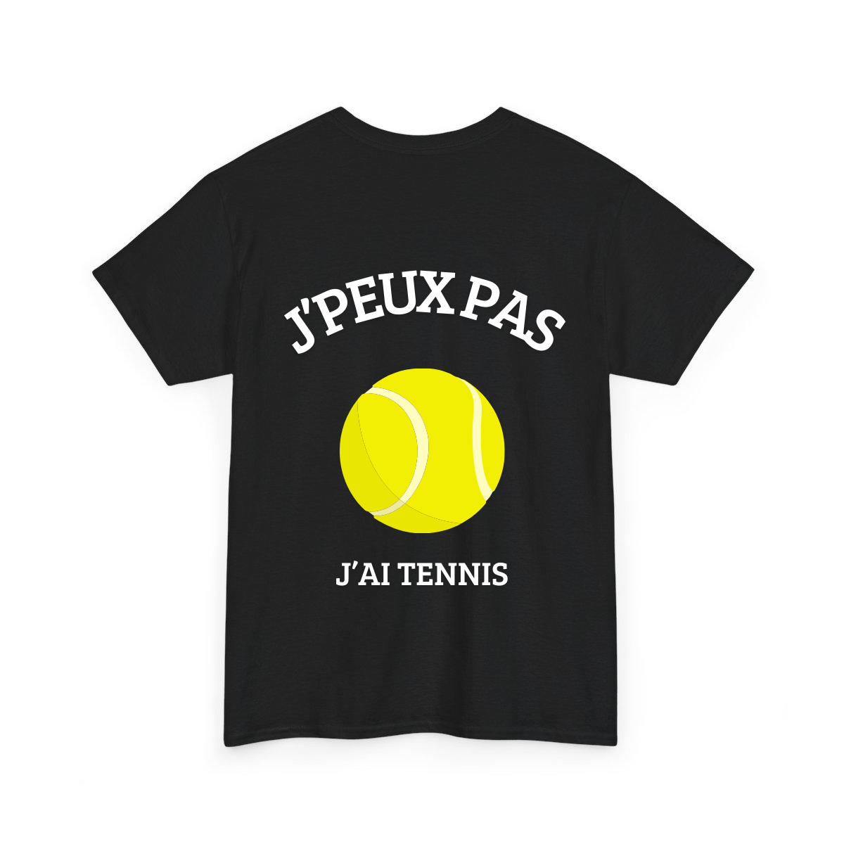 J'peux pas j'ai tennis 1 - TextileRire