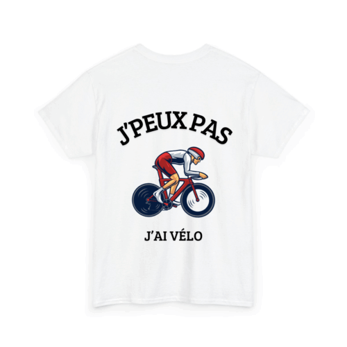J'peux pas j'ai vélo 1 - TextileRire