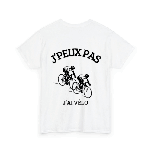 J'peux pas j'ai vélo 2 - TextileRire
