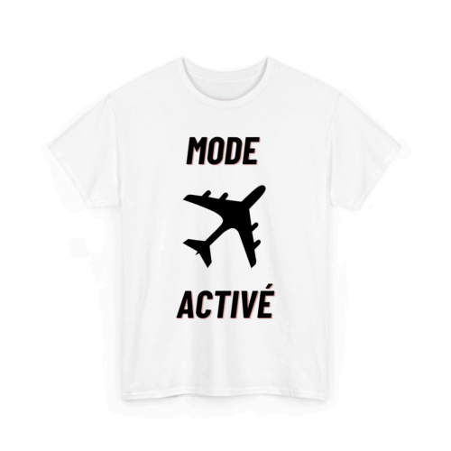 Mode avion activé - TextileRire