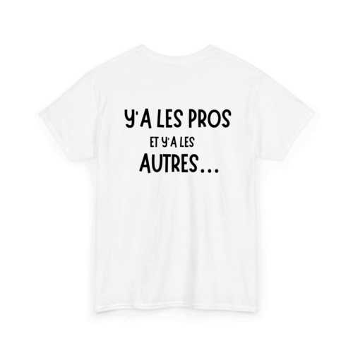 Y'a les pros et y'a les autres - TextileRire